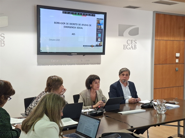 Comparecencia de Nerea Melgosa ante el Pleno del CES 